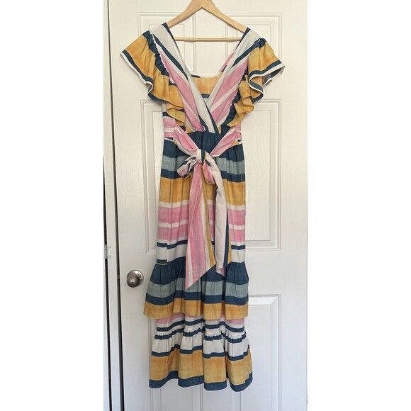 Entro Multicolor Striped Maxi Dress - Picture 3 of 11